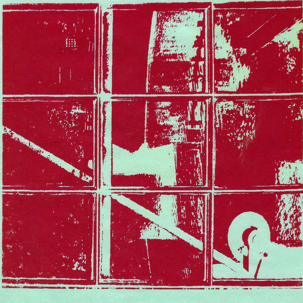 Green Harrisville #1, screenprint mounted on wood panel, by Cerulean Collective member Bill Brookover available at Cerulean Arts