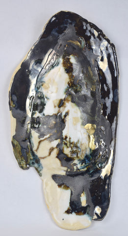 Root I, ceramic wall sculpture by Cerulean Arts Collective member Damini Celebre