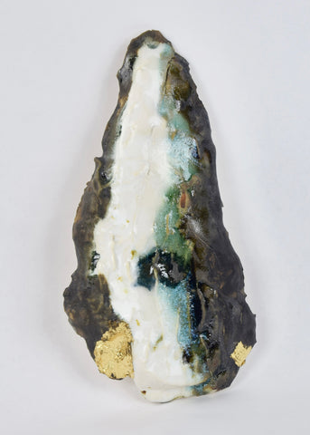 Root 2, ceramic wall sculpture by Cerulean Arts Collective member Damini Celebre