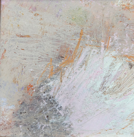 Chester - 36, oil and pastel on paper mounted on board painting by Cerulean Arts Collective Member Mashiul Chowdhury