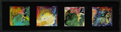 Jesolo, acrylic on wood panel painting by Cerulean Arts Collective member Anthony Ciambella.