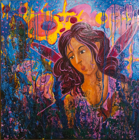 Tabitha's Peace, oil on canvas painting by Cerulean Arts Collective Member Dan Crowley