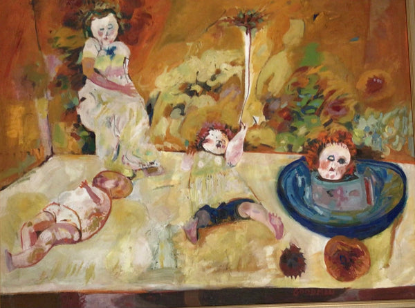 Sidney Goodman: Untitled [Dolls]