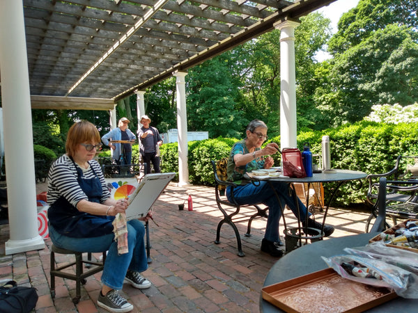 Plein Air Painting at Fairmount Park Historic Houses