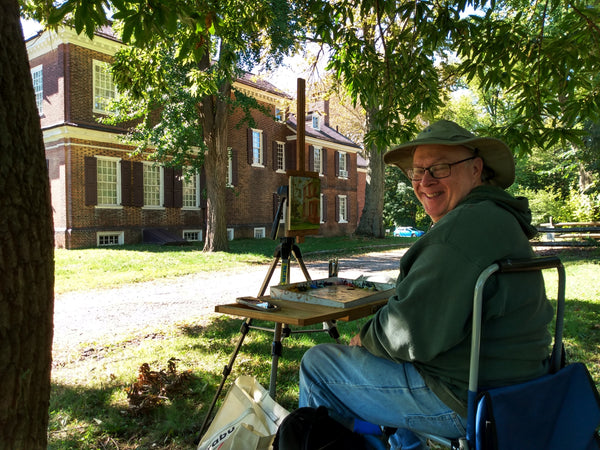 Plein Air Painting at Fairmount Park Historic Houses
