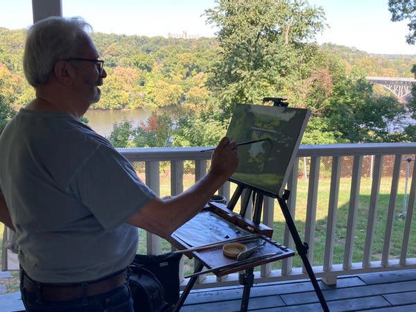 Plein Air Painting at Fairmount Park Historic Houses