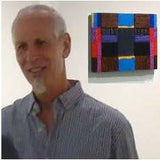 Charles Kalick during his exhibition at Cerulean Arts