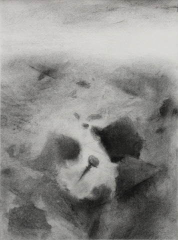 Christ Was a Jew II, charcoal on paper drawing by Collective Member Frederic C. Kaplan