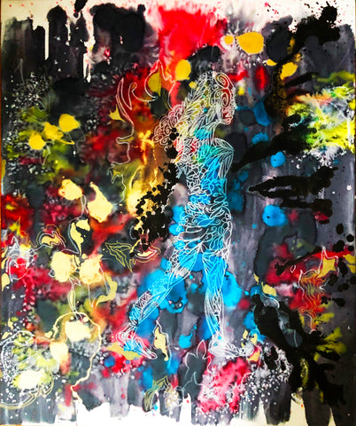 A smoke rose before my hissing feet, and just before I fainted, I said to myself: I am a woman who has walked on fiery coals and lived