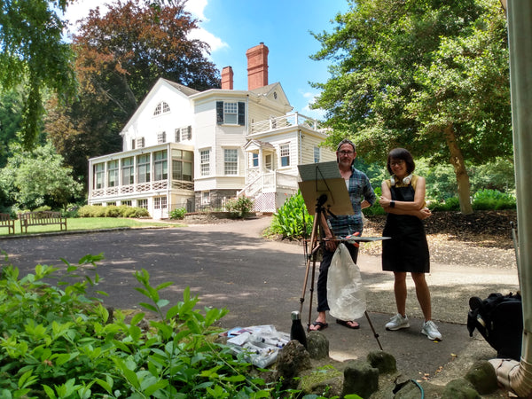 Plein Air Painting at Fairmount Park Historic Houses