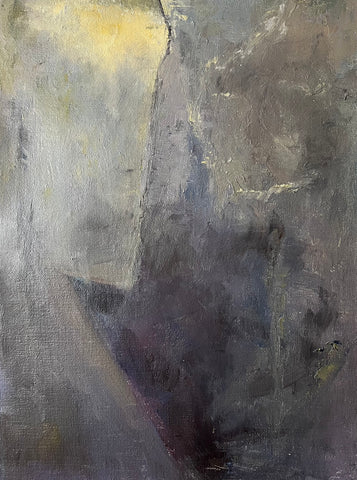 Pink Plastic, oil on linen painting by Cerulean Arts Collective Member Sean Sauer