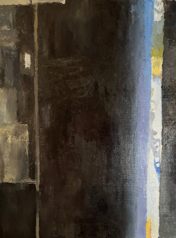 The Light That Comes Through (for Marion), oil on linen painting by Cerulean Arts Collective Member Sean Sauer