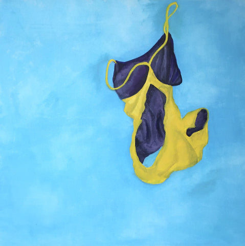 Last One Out, oil on canvas painting by Cerulean Arts Collective Member Susan Sullivan