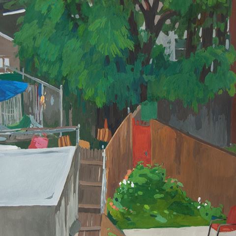 Allison Syvertsen: Window View (Stripes)