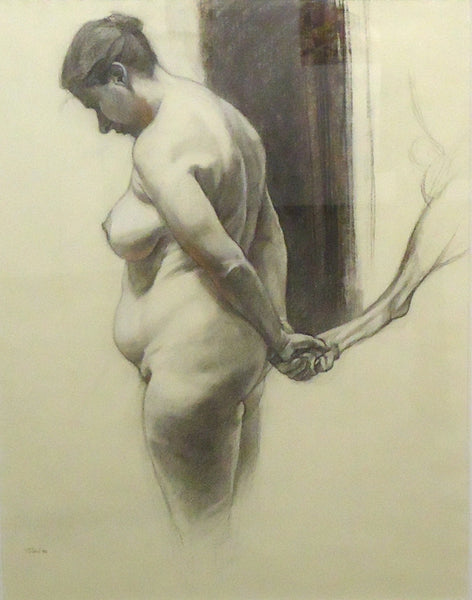 Patricia Traub: Female Nude and Dog Leg