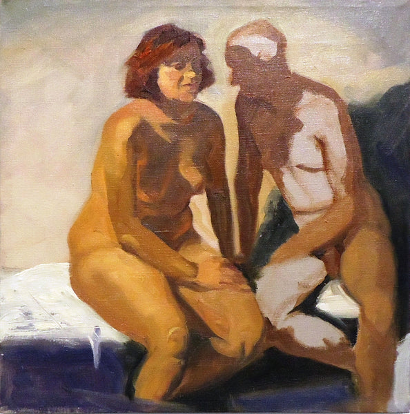 Studio Study #1, oil on canvas painting by Philadelphia artist Patricia Traub