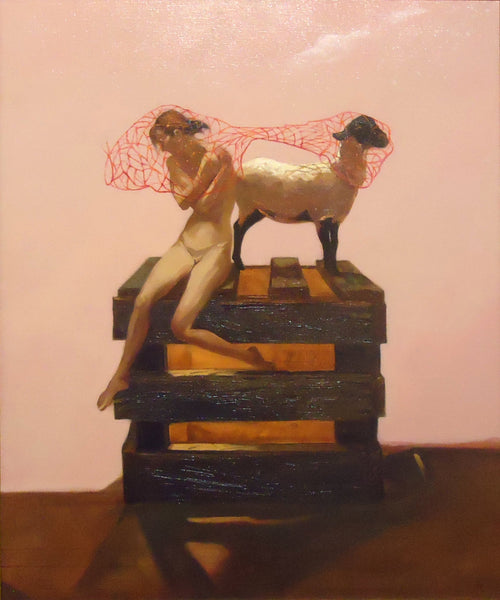 Patricia Traub: Woman, Sheep and Safety Net